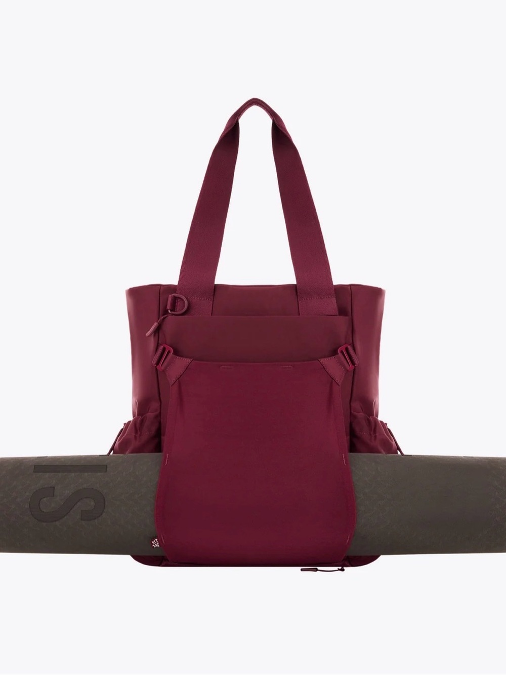 BEIS Sport Tote in Burgundy | Limited Edition | Discontinued - Picture 6 of 10